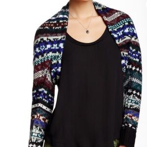 Free People Carnival Cocoon Knit Shrug, Large